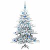 vidaXL Árbol de Navidad artificial con ramas articuladas 150 cm PVC