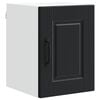 vidaXL Armario de Pared PORTO Negro 30 x 31 x 40 cm