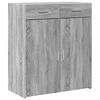 vidaXL Aparador madera de ingenier&iacute;a gris Sonoma 80x42,5x93 cm
