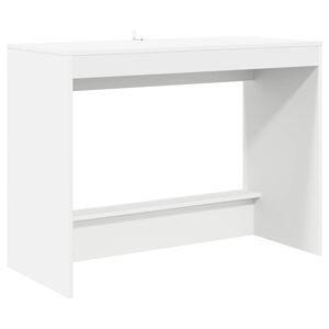 vidaXL Escritorio de Cama Blanco Madera de ingenier&iacute;a 100 x 45 x 75 cm
