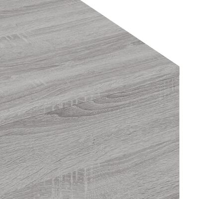 vidaXL Mesa de centro madera de ingeniería gris Sonoma 100x49,5x31 cm