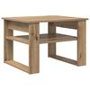 vidaXL Mesa de Caf&eacute; Roble artisan 64 x 54 x 44 cm Madera de ingenier&iacute;a