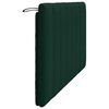 vidaXL Cabecero de cama acolchado Hanko terciopelo verde oscuro 160 cm