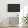 vidaXL Mueble de TV Montado en la Pared Gris Sonoma 59,5 x 31 x 40 cm