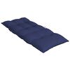 vidaXL Cojines para silla respaldo alto 2 uds tela Oxford azul marino