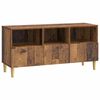 vidaXL Mueble de TV 102 x 34,5 x 50 cm Madera envejecida