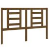 vidaXL Cabecero de cama madera maciza de pino marr&oacute;n miel 141x4x100 cm