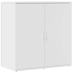 vidaXL Aparador de madera de ingenier&iacute;a blanco 79x38x80 cm