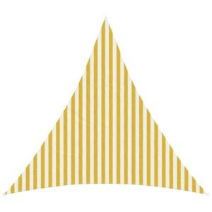 vidaXL Toldo Vela 3,6 x 3,6 x 3,6 m HDPE