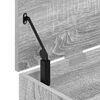 vidaXL Banco zapatero madera de ingeniería gris sonoma 102x30,5x45 cm