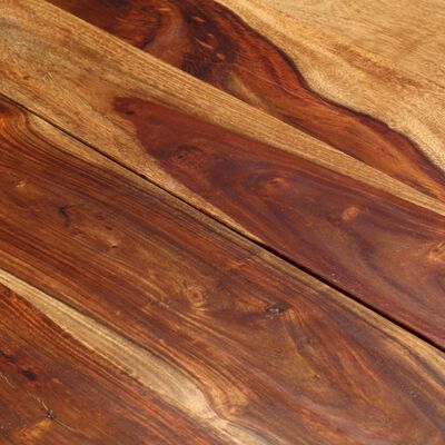 vidaXL Mesa de comedor de madera maciza de sheesham 180x90x76 cm