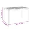 vidaXL Juego de comedor para jard&iacute;n 4 piezas madera maciza de teca