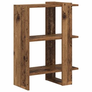 vidaXL Estante de libros 2 niveles 52 x 25 x 71,5 cm Madera vieja