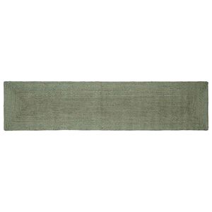 vidaXL Alfombra de &aacute;rea Verde oliva 60 x 300 cm yute