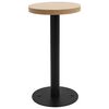 vidaXL Mesa de bistr&oacute; MDF marr&oacute;n claro 40 cm