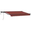 vidaXL Armaz&oacute;n de toldo manual con LEDs 3,5 x 2,5 m