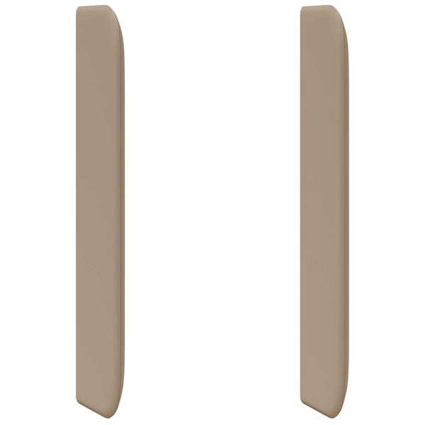 vidaXL Oreja de cabecero Marr&oacute;n 80 x 16 x 4 cm PVC