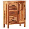 vidaXL Aparador de madera maciza 65x30x80 cm
