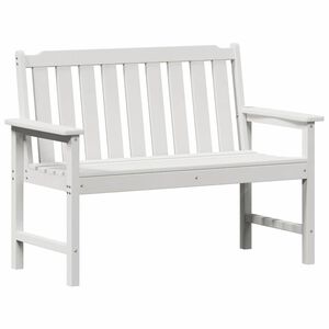 vidaXL Banco de jard&iacute;n 120 x 59 x 88 cm HDPE