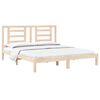 vidaXL Estructura de cama madera maciza 180x200 cm