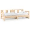 vidaXL Sof&aacute; cama extra&iacute;ble madera maciza de pino 2x(80x200) cm
