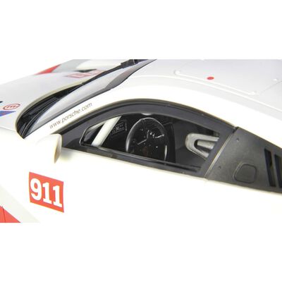 JAMARA Superdeportivo teledirigido Porsche 911 GT3 Cup blanco 1:14
