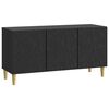 vidaXL Mueble de TV 99 x 34,5 x 50 cm Negro Madera de ingenier&iacute;a