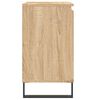 vidaXL Armario de ba&ntilde;o madera de ingenier&iacute;a roble Sonoma 58x33x60 cm