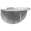 vidaXL Estante de pared Gris Concreto 48 x 24 x 24 cm