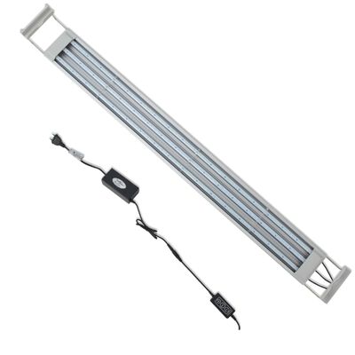 vidaXL Lámpara LED de acuario aluminio IP67 100-110 cm