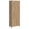 vidaXL Juego de armarios 2 uds. Roble artisan Madera de ingenier&iacute;a