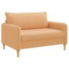 vidaXL Sill&oacute;n XXL Beige Boucl&eacute;