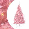 vidaXL &Aacute;rbol de Navidad Artificial Preiluminado Rosa 180 cm PVC