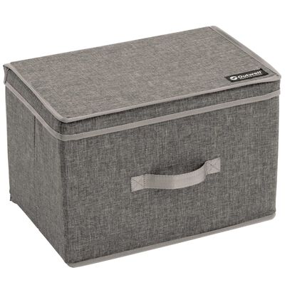 Outwell Caja de almacenaje plegable Palmar L gris poliéster 470356