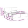 vidaXL Estructura de cama Sonoma 180 x 200 cm Madera de pino macizo