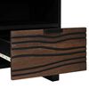 vidaXL Unidades de TV Nogal 100 x 33 x 46 cm Madera contrachapada