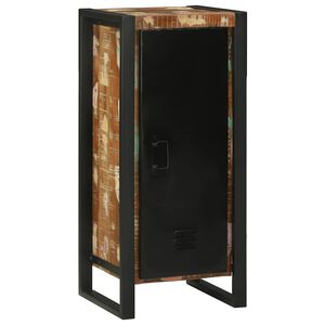 vidaXL Mueble de Cuarto de Ba&ntilde;o Marr&oacute;n Madera s&oacute;lida recuperada