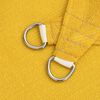 vidaXL Toldo de vela HDPE amarillo 160 g/m² 3/4x2 m
