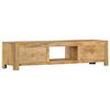 vidaXL Mueble para TV de madera maciza de mango 140x30x32 cm