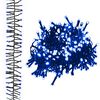 vidaXL Tira de luces de racimo con 1000 LED PVC azul