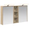 vidaXL Juego de Muebles de Ba&ntilde;o 3 uds. 106 x 16 x 62,5 cm