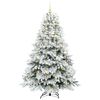 vidaXL &Aacute;rbol de Navidad artificial con 300 LED 180 cm PE y PVC