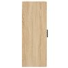 vidaXL Armario de pared madera ingenier&iacute;a roble Sonoma 34,5x34x90 cm