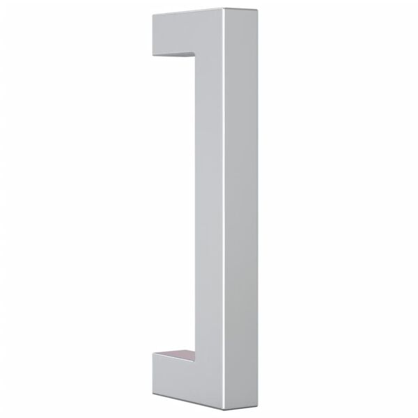 vidaXL Tiradores para armarios 20 uds acero inoxidable plateado 96 mm