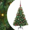 vidaXL &Aacute;rbol de Navidad artificial con 150 LED Verde 120 cm PE y PVC