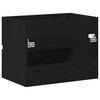 vidaXL Gabinete de Fregadero con cajón Roble Negro 60 x 38.5 x 45 cm