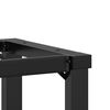 vidaXL Patas de mesa de comedor estructura O acero 60x50x73 cm