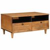 vidaXL Mesa de centro Marr&oacute;n Claro 80 x 54 x 40 cm