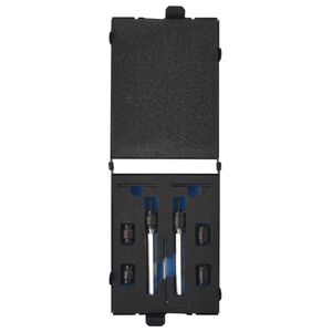 vidaXL Set de fresas para punto de soldadura 9 piezas HSS