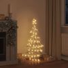 vidaXL &Aacute;rbol de Navidad con 120 LED c&aacute;lido 120 cm PET